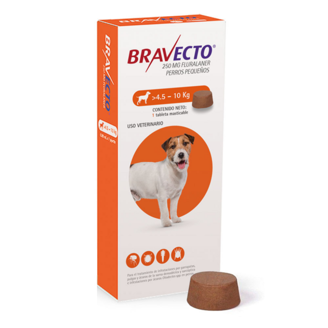 Bravecto masticable para perro (3 meses de protección)